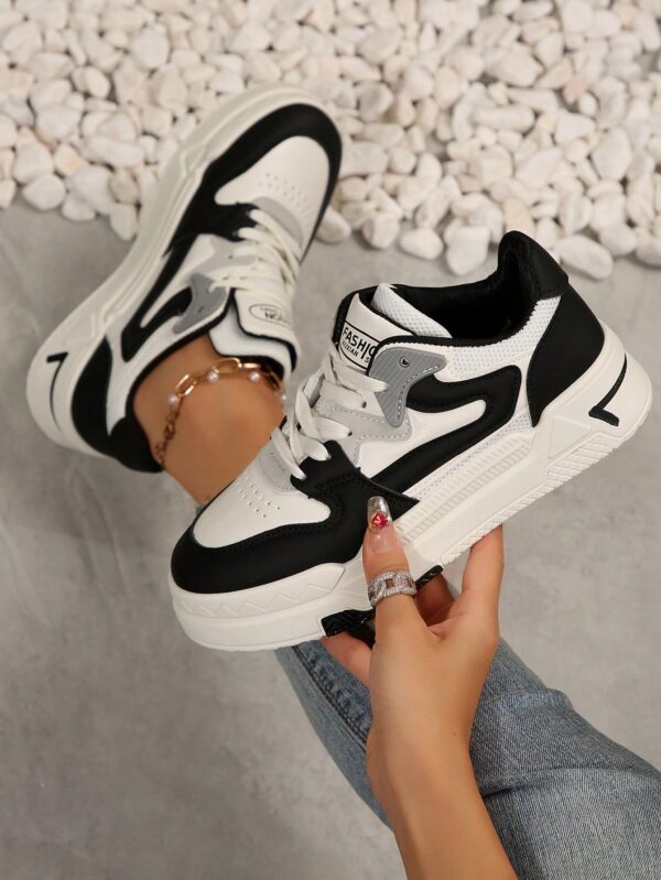 Zapatillas Deportivas Blancas de Estilo Vintage para Mujer