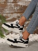 Zapatillas Deportivas Blancas de Estilo Vintage para Mujer