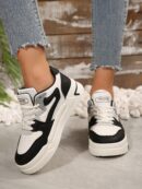 Zapatillas Deportivas Blancas de Estilo Vintage para Mujer