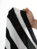 Cardigan Largo con Hombros Caídos y Diseño Colorblock
