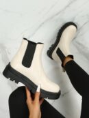 Botines Chelsea de Plataforma y Estilo Británico Retro