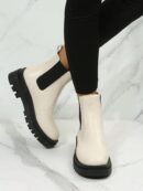 Botines Chelsea de Plataforma y Estilo Británico Retro