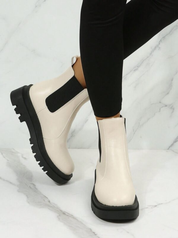 Botines Chelsea de Plataforma y Estilo Británico Retro - Image 36