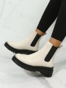 Botines Chelsea de Plataforma y Estilo Británico Retro