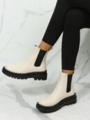 Botines Chelsea de Plataforma y Estilo Británico Retro