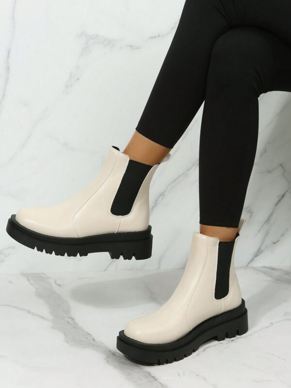 Botines Chelsea de Plataforma y Estilo Británico Retro - Image 34