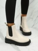 Botines Chelsea de Plataforma y Estilo Británico Retro