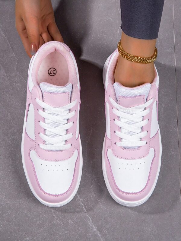 Zapatillas Deportivas Casuales Minimalistas con Punta Redonda - Image 2