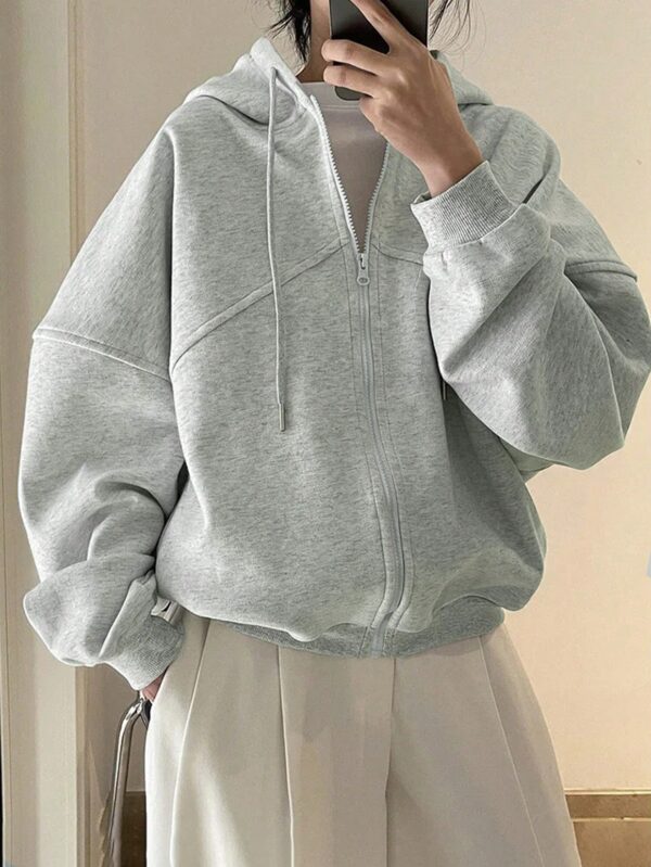 Buzo Casual con Capucha y Cordón en Fleece - Image 6
