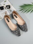 Zapatos de Mujer Planos con Detalles Calados, Cómodos y Antideslizantes