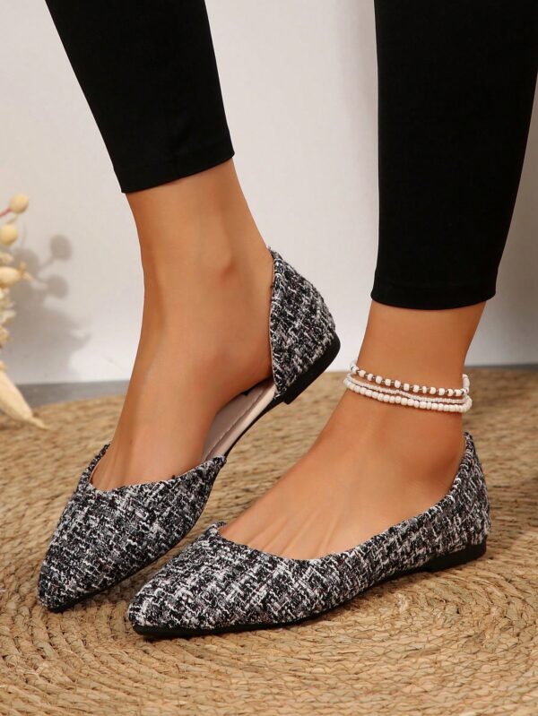 Zapatos de Mujer Planos con Detalles Calados, Cómodos y Antideslizantes - Image 69