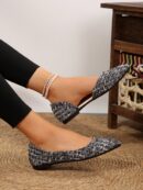 Zapatos de Mujer Planos con Detalles Calados, Cómodos y Antideslizantes