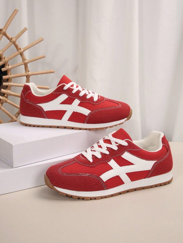 Zapatillas Deportivas con Plataforma y Encaje de Vellón - Image 3