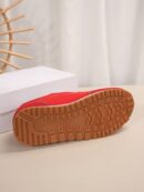 Zapatillas Deportivas con Plataforma y Encaje de Vellón