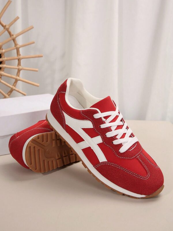 Zapatillas Deportivas con Plataforma y Encaje de Vellón - Image 4