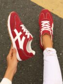 Zapatillas Deportivas con Plataforma y Encaje de Vellón