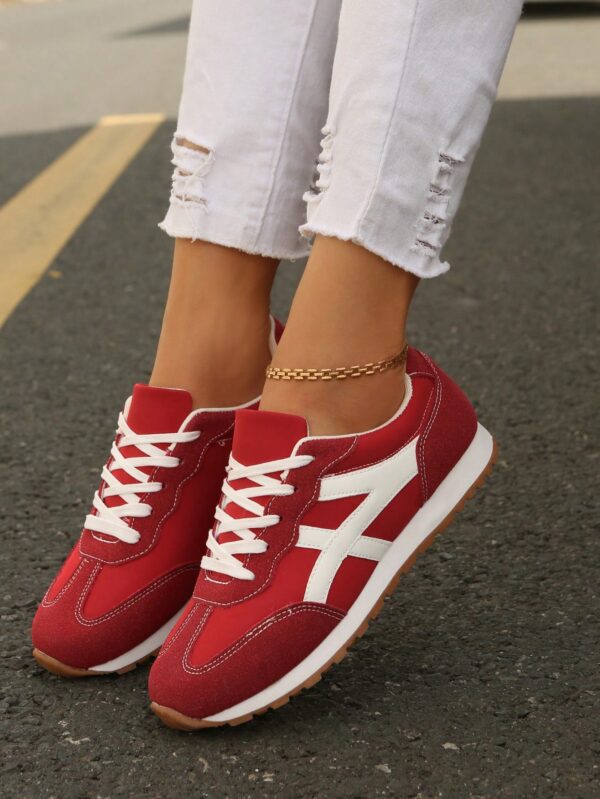 Zapatillas Deportivas con Plataforma y Encaje de Vellón - Image 6