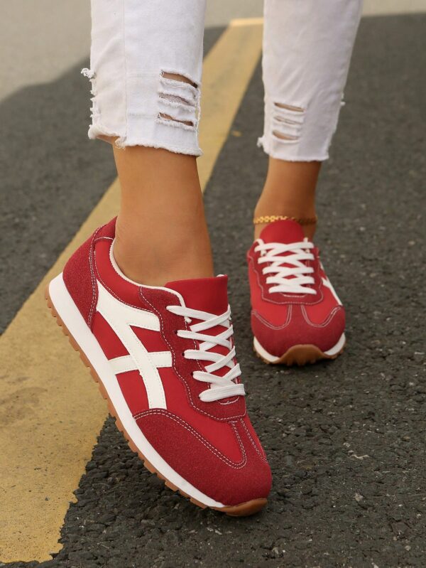 Zapatillas Deportivas con Plataforma y Encaje de Vellón - Image 7