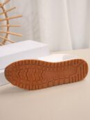 Zapatillas Deportivas con Plataforma y Encaje de Vellón
