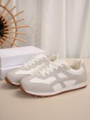 Zapatillas Deportivas con Plataforma y Encaje de Vellón