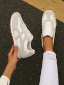 Zapatillas Deportivas con Plataforma y Encaje de Vellón