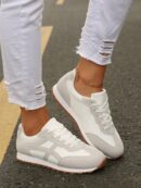 Zapatillas Deportivas con Plataforma y Encaje de Vellón