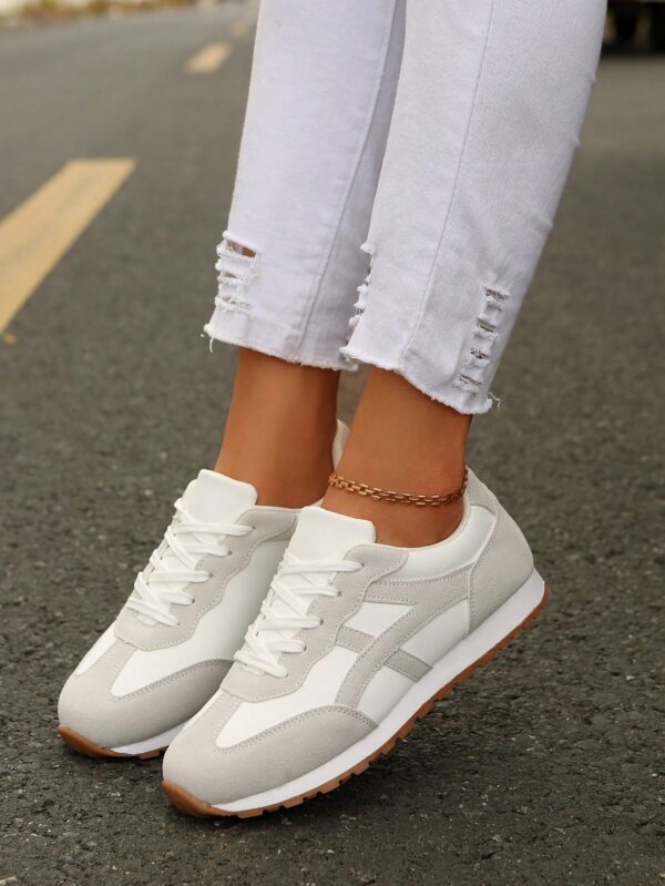 Zapatillas Deportivas con Plataforma y Encaje de Vellón - Image 14