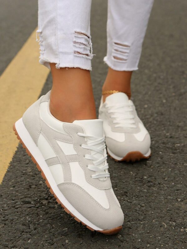 Zapatillas Deportivas con Plataforma y Encaje de Vellón - Image 15