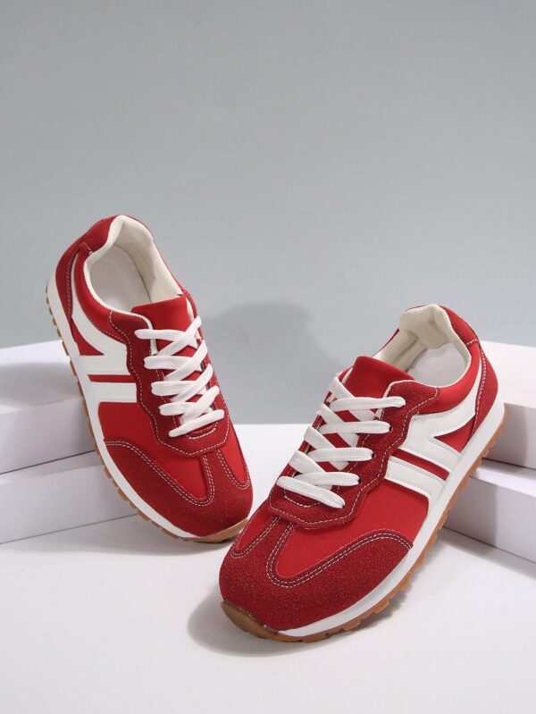 Zapatillas Deportivas con Plataforma y Encaje de Vellón - Image 18