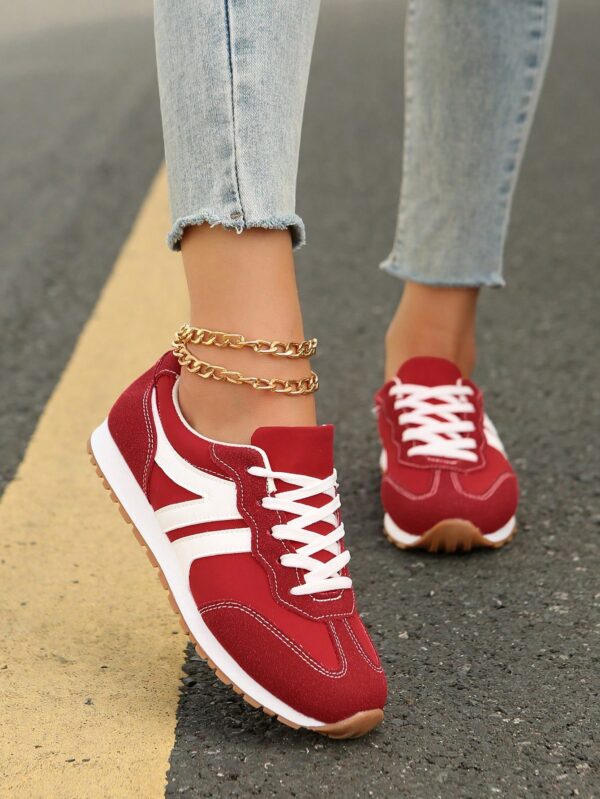 Zapatillas Deportivas con Plataforma y Encaje de Vellón - Image 23