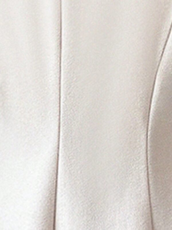 Abrigo Elegante de Invierno de Color Sólido con Cuello Alto - Image 7