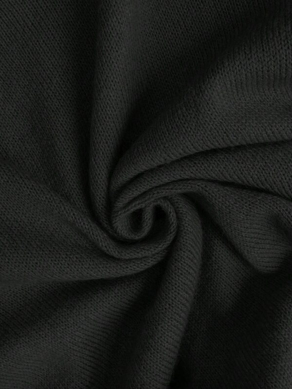 Sweater de Punto en Color Sólido con Manga Corta - Image 18