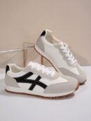 Zapatillas Deportivas con Plataforma y Encaje de Vellón