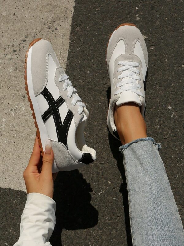 Zapatillas Deportivas con Plataforma y Encaje de Vellón - Image 25