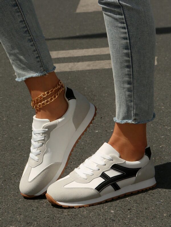 Zapatillas Deportivas con Plataforma y Encaje de Vellón - Image 31