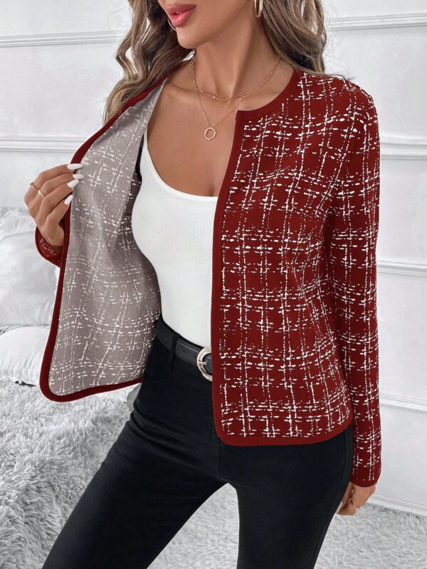 Chaqueta Elegante de Cuello Alto con Manga Larga para Otoño/Invierno - Image 21