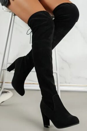 Botas de Invierno con Tacón Alto para Fiesta, Antideslizantes y Transpirables