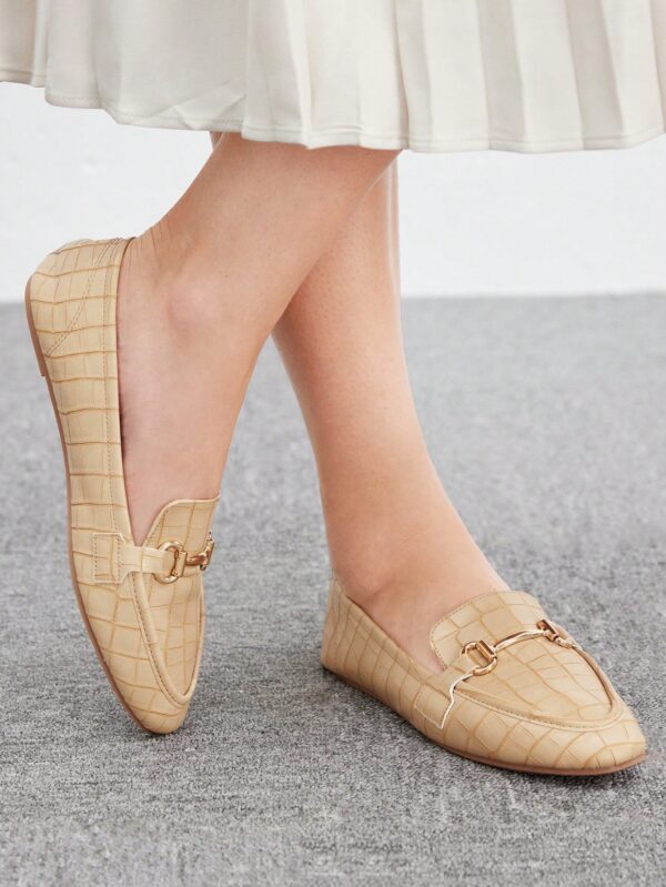 Mocasines de Mujer con Hebilla Metálica y Tacón Plano - Image 19