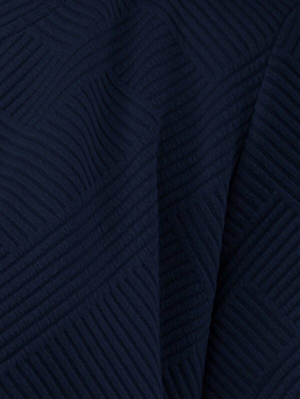 Chaqueta Tejida Jacquard Casual en Color Caqui - Image 57
