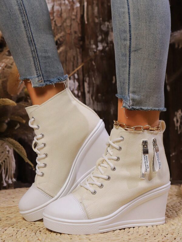 Zapatillas de Plataforma Casual para Mujer con Suela Gruesa - Image 4