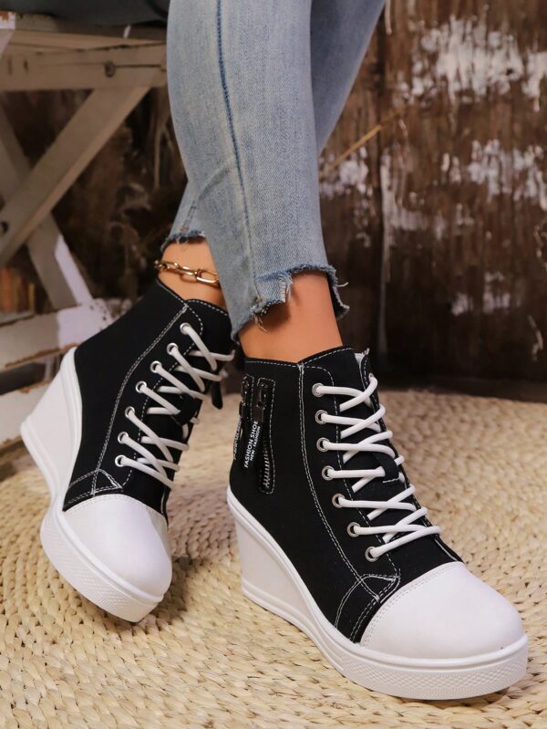 Zapatillas de Plataforma Casual para Mujer con Suela Gruesa - Image 8