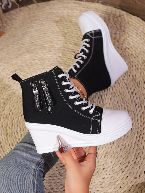 Zapatillas de Plataforma Casual para Mujer con Suela Gruesa - Image 7