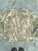 Buzo Cuello Redondo Camuflado Manga Larga para Mujer