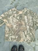 Buzo Cuello Redondo Camuflado Manga Larga para Mujer