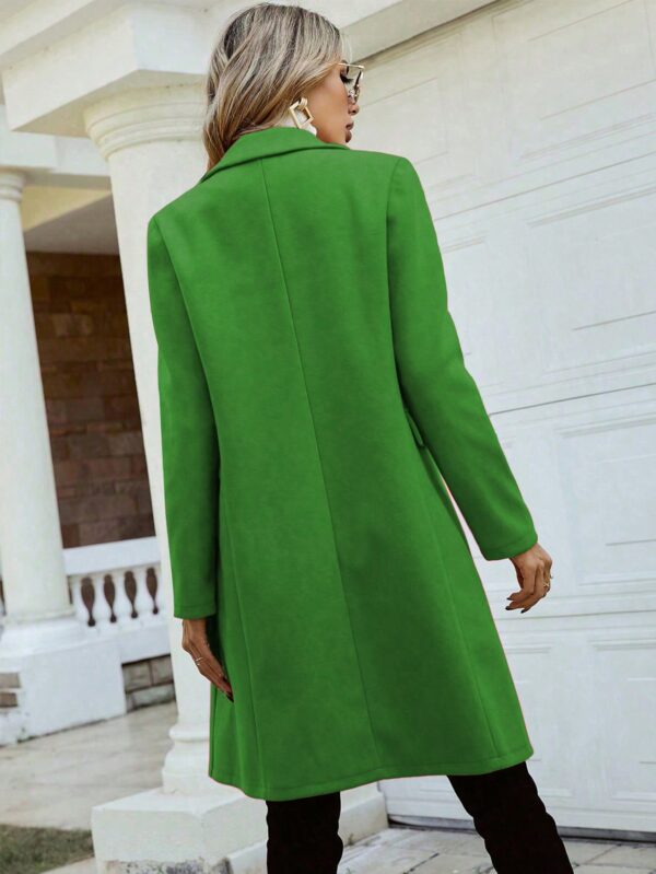 Abrigo Elegante con Cuello Solapa y Doble Botonadura - Image 53