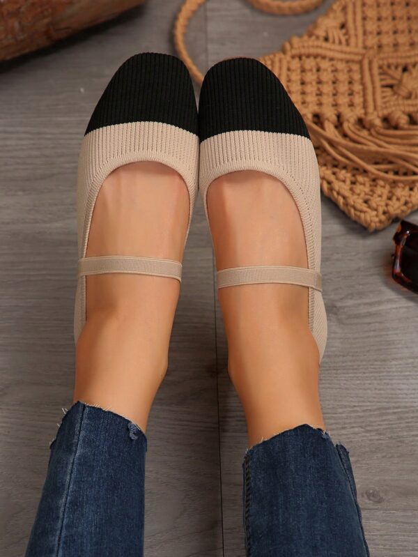 Zapatillas Casuales para Mujer con Elástico y Diseño Patchwork - Image 4