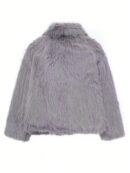 Chaqueta de Piel Sintética para Dama Elegante y Casual