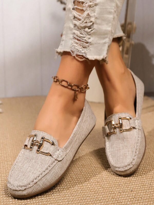 Mocasines de Lona Ligera en Talla Grande para Mujer - Image 33