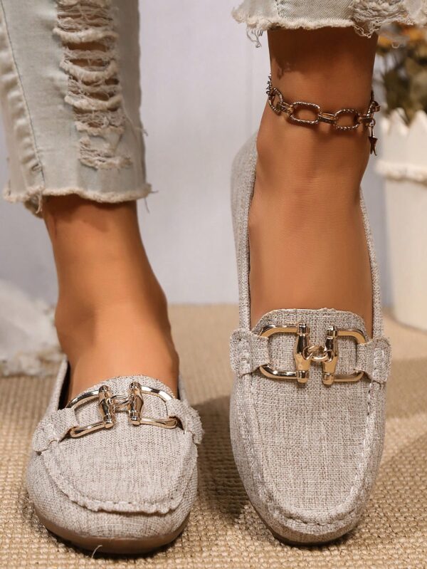 Mocasines de Lona Ligera en Talla Grande para Mujer - Image 34