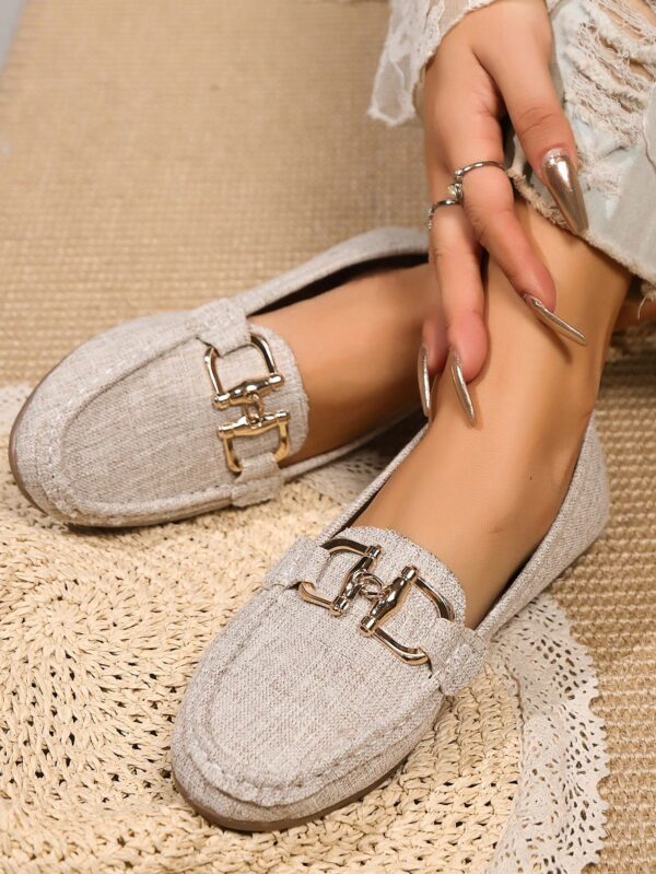 Mocasines de Lona Ligera en Talla Grande para Mujer - Image 36